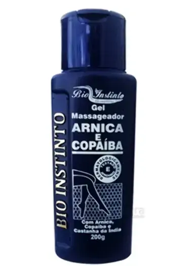 Gel Massageador Arnica E Copaíba Bio Instinto 200g