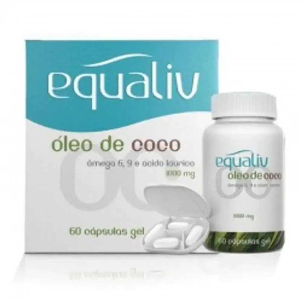 Equaliv Oleo De Coco 60 Capsulas