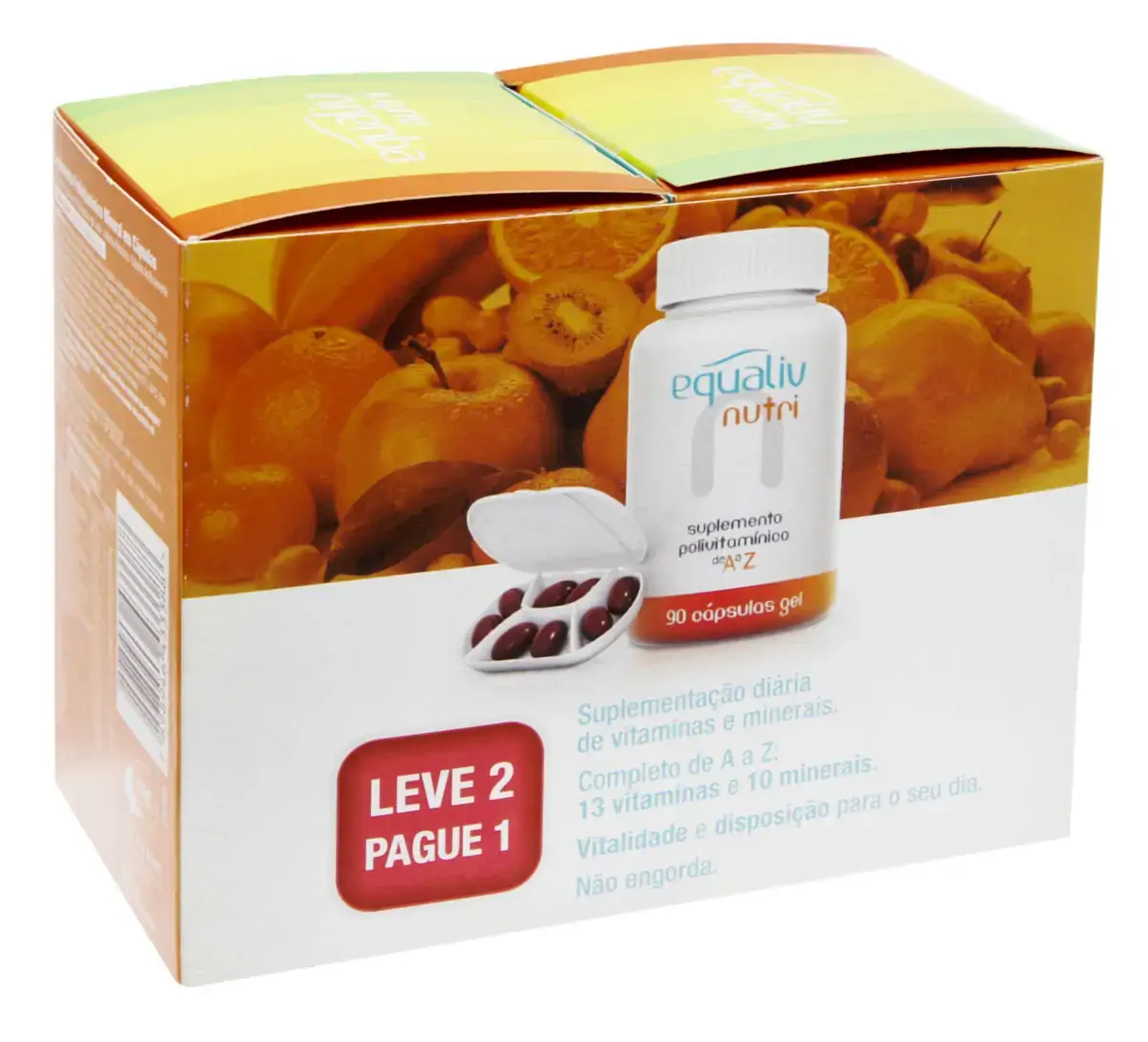 Equaliv Nutri 90 Caps Gel L2p1