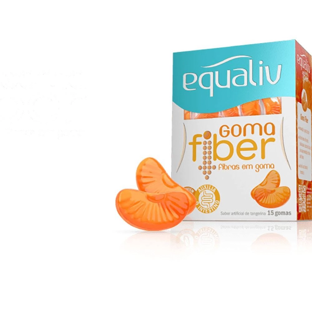 Equaliv Goma Fiber 15 Gomas