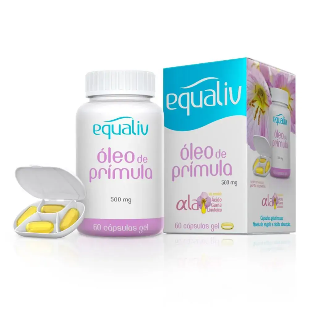 óleo De Prímula 60 Caps Equaliv