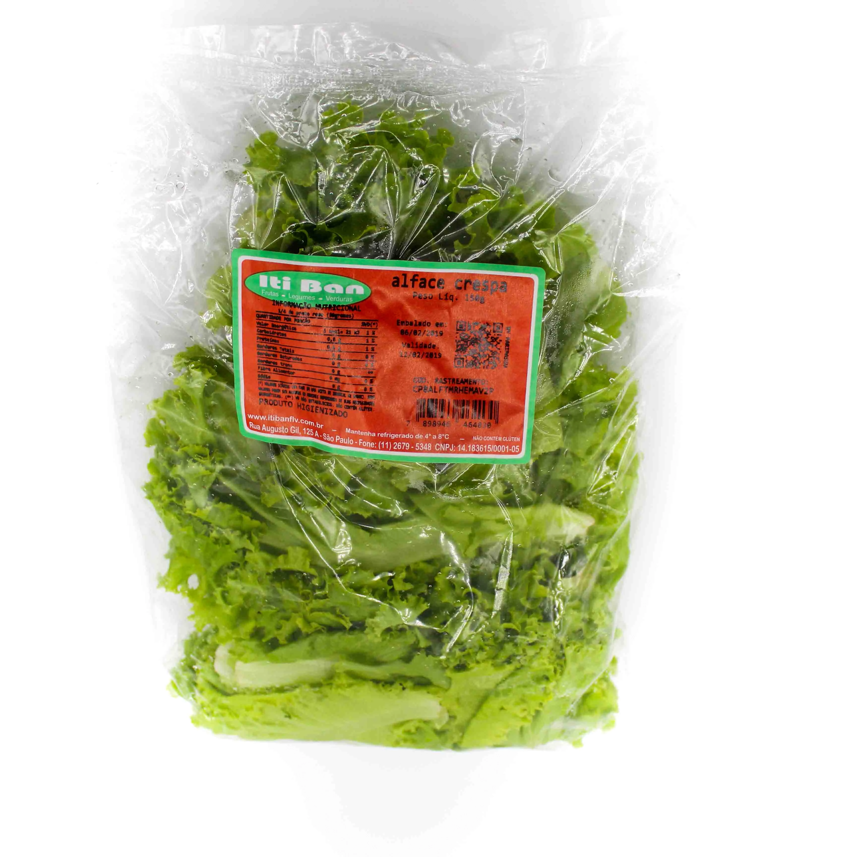 Verdura Alface Crespa Itiban 150g