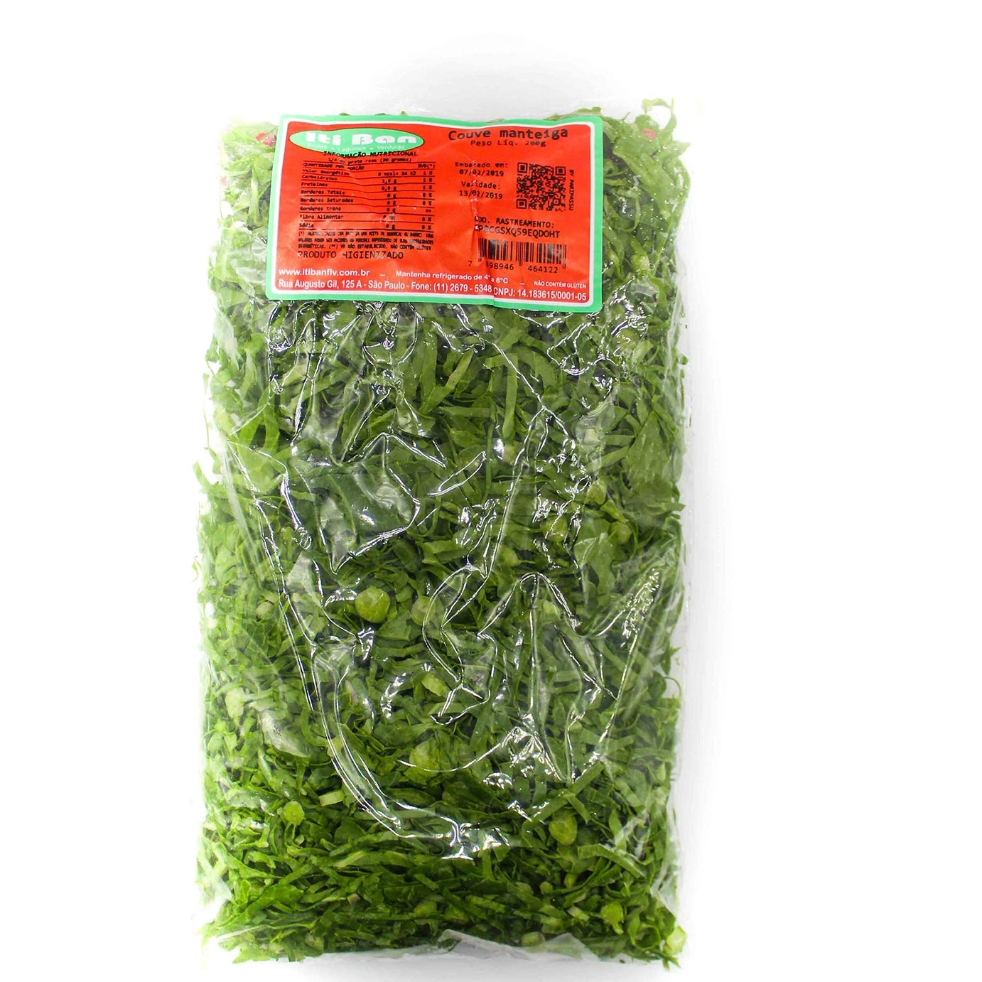 Verdura Couve Manteiga Itiban 250g