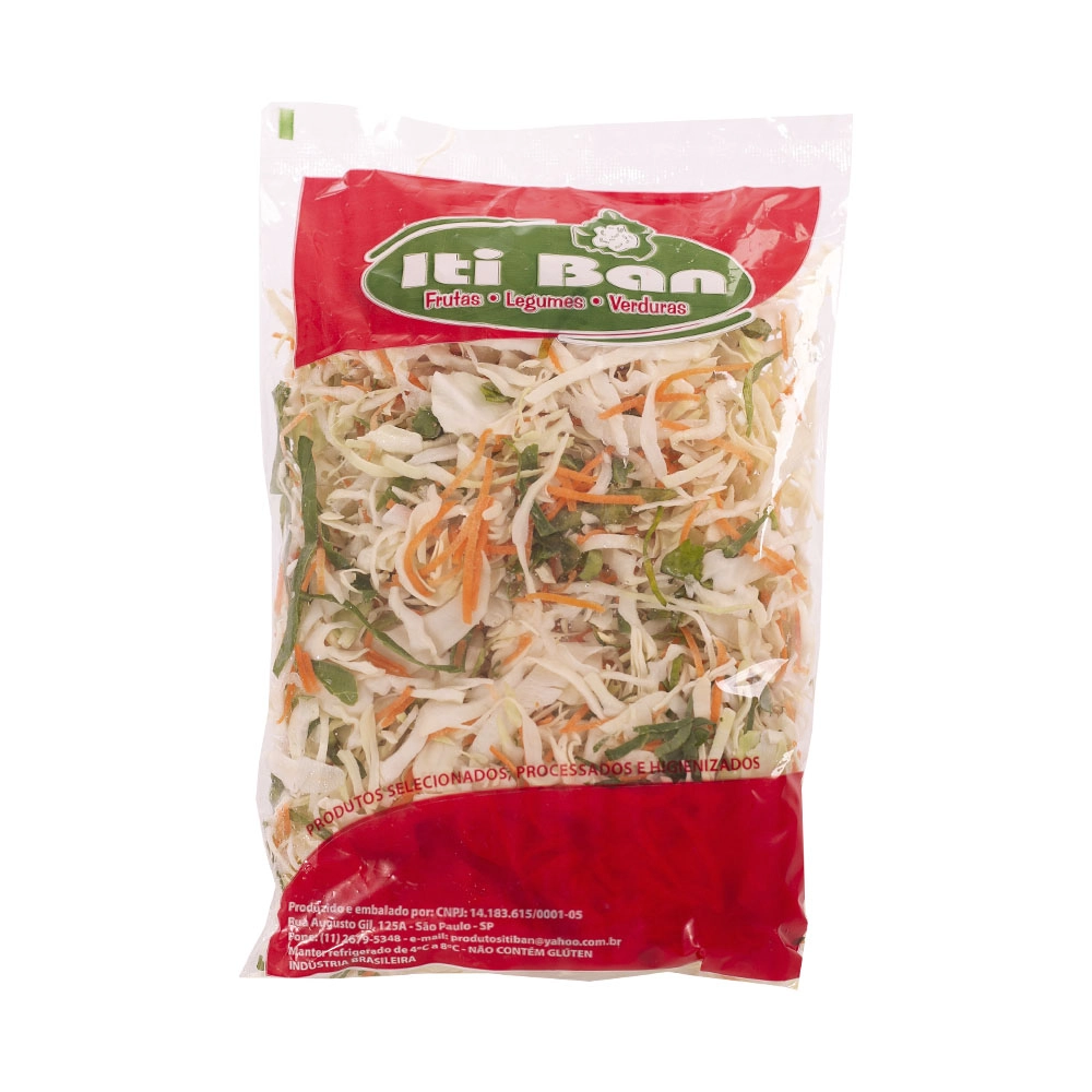 Verdura Repolho/couve/cenoura Itiban 300g