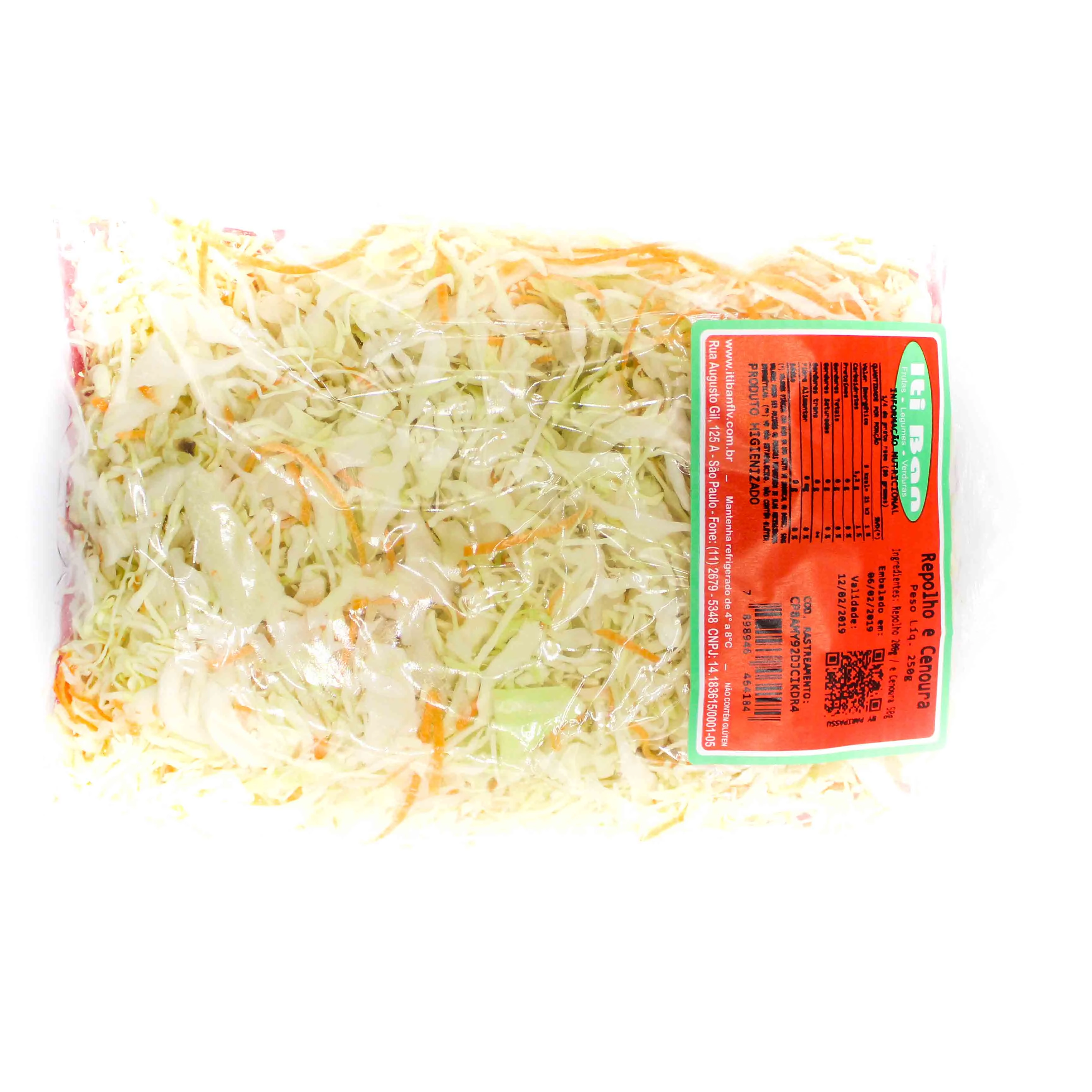 Verdura Repolho C/cenoura Itiban 300g