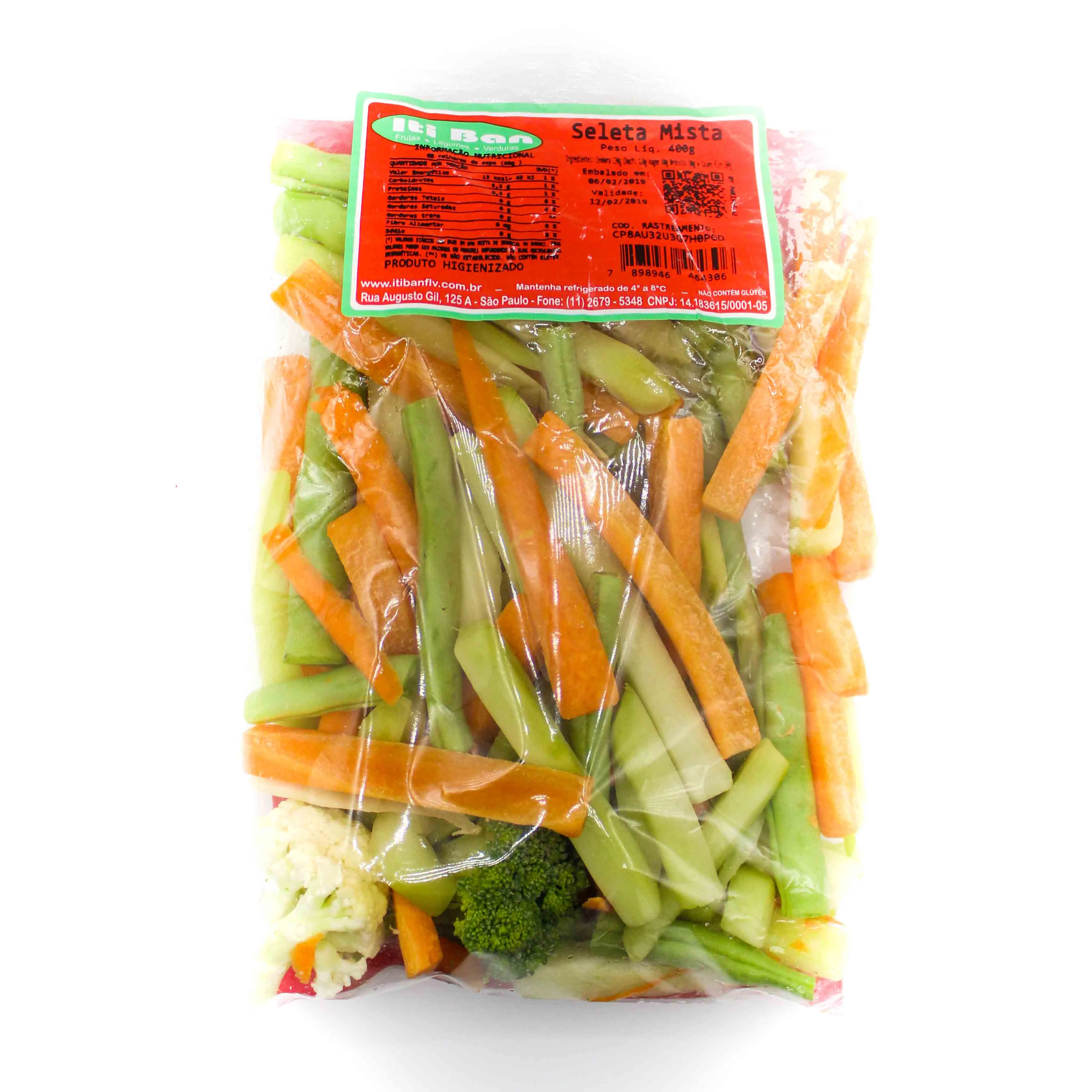 Verdura Seleta Mista Itiban 400g