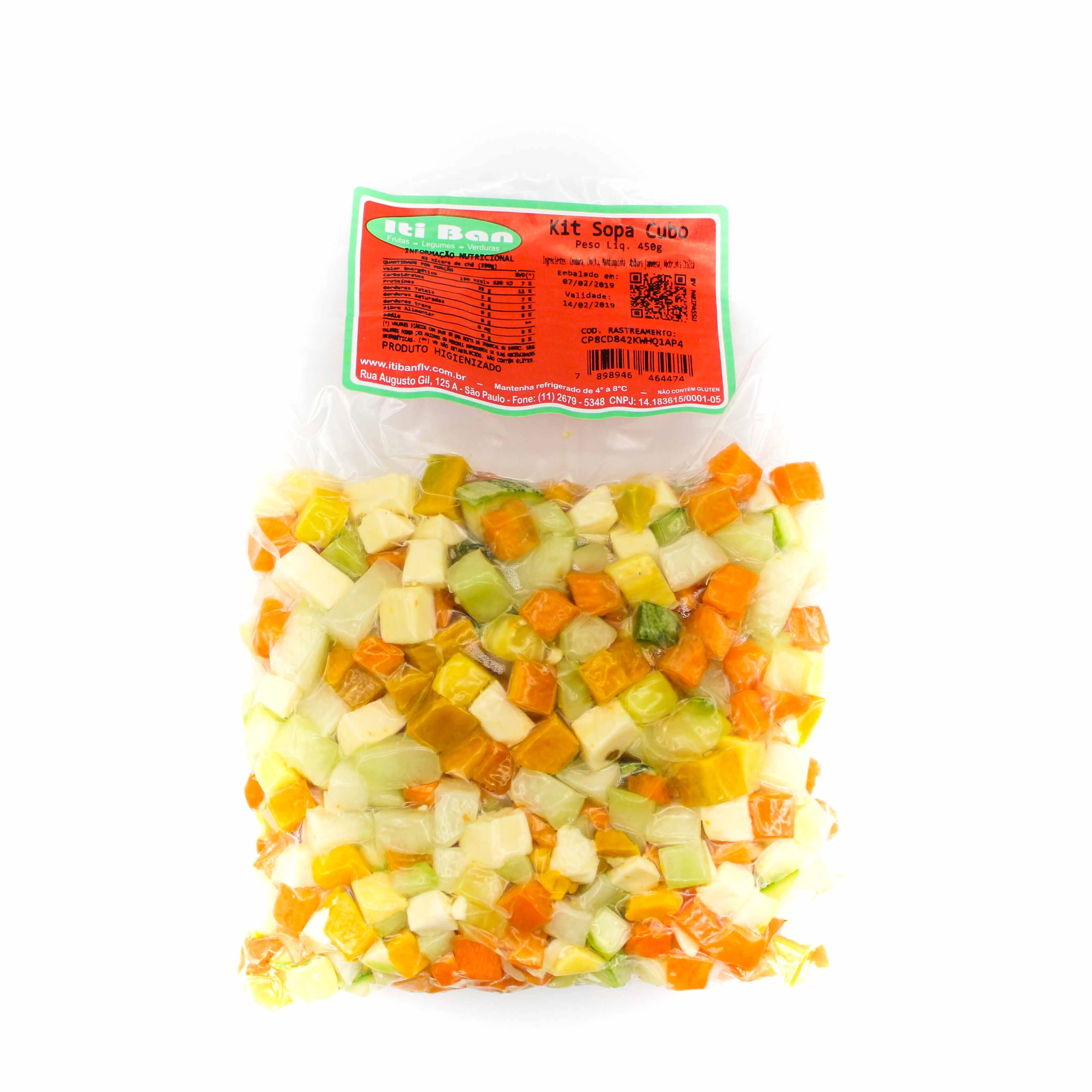 Kit Sopa Itiban 450g Cubo