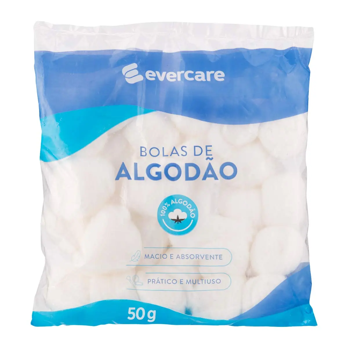 Algodão em Bolas Ever Care 50g