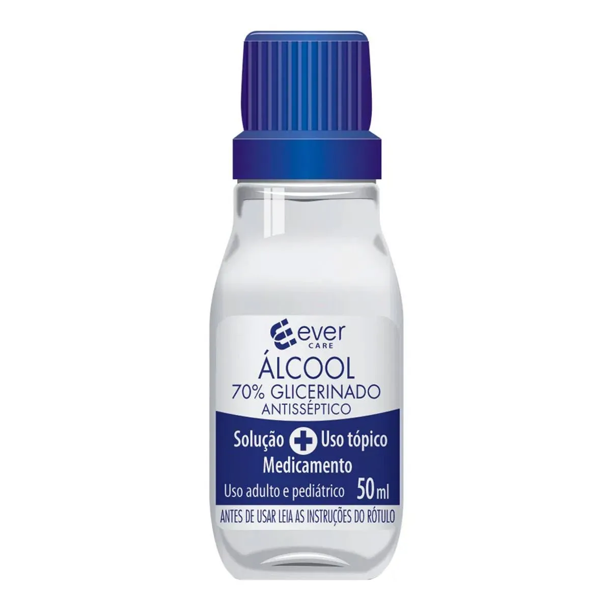 Álcool Líquido 70% Ever Care 50ml
