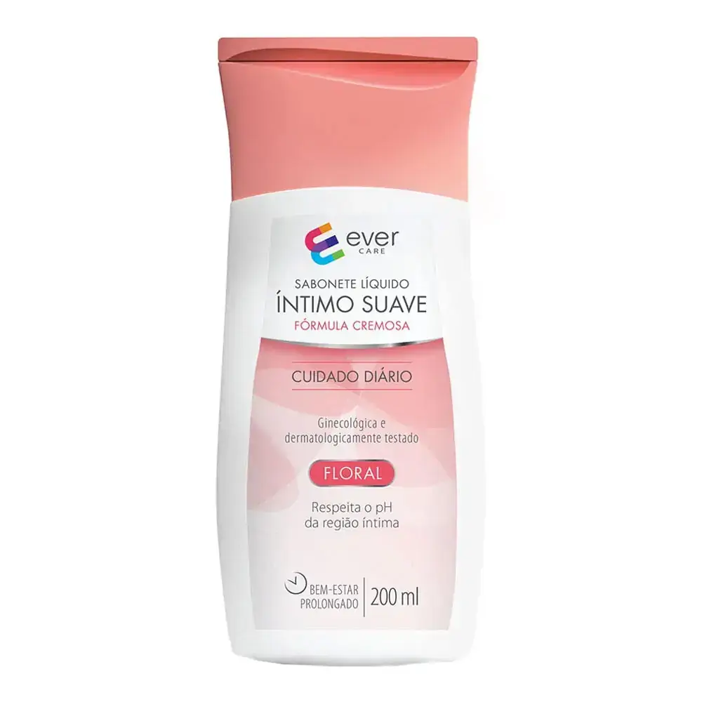 Sabonete Líquido Íntimo Suave Ever Care 200ml