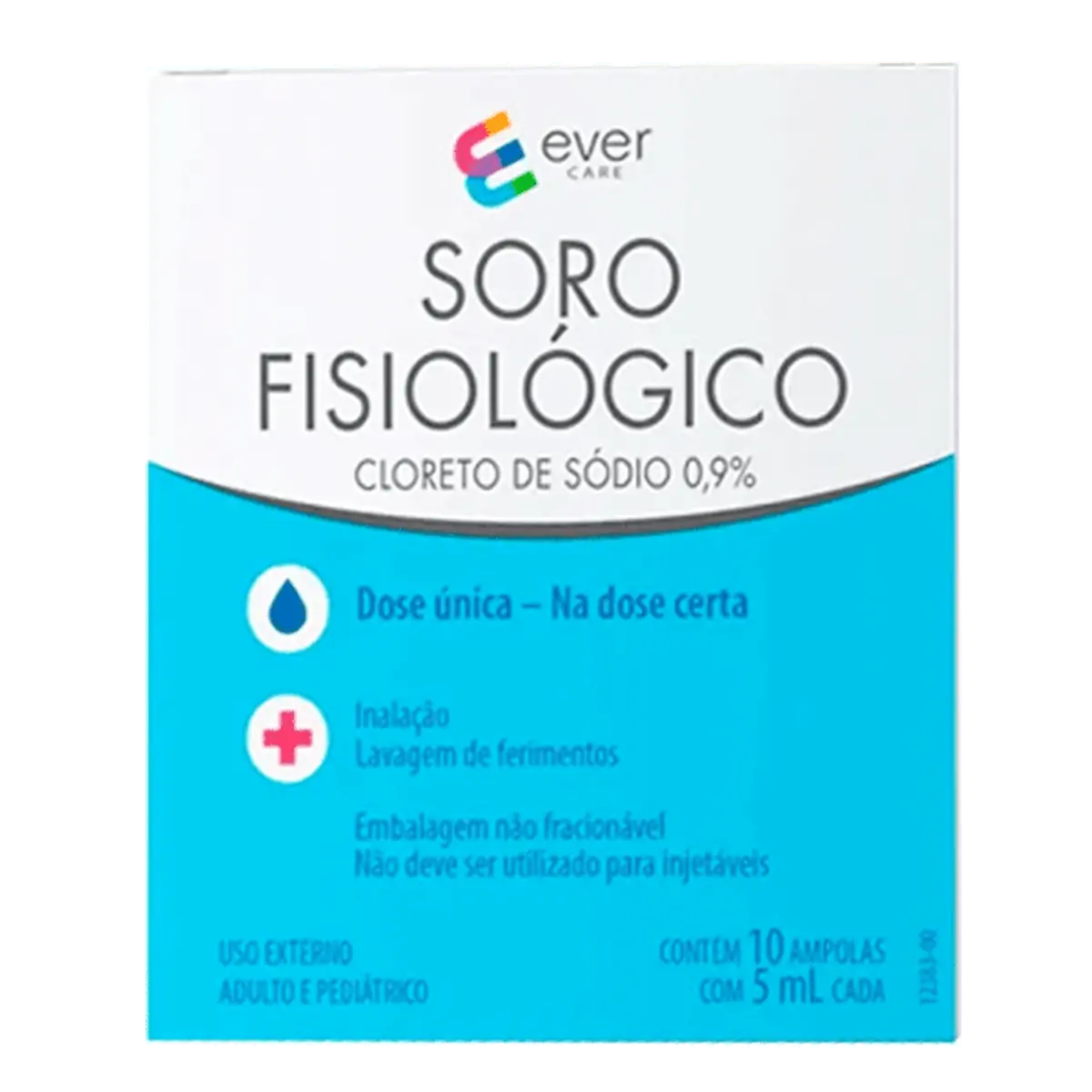 Soro Fisiológico Ampola Ever Care 5ml