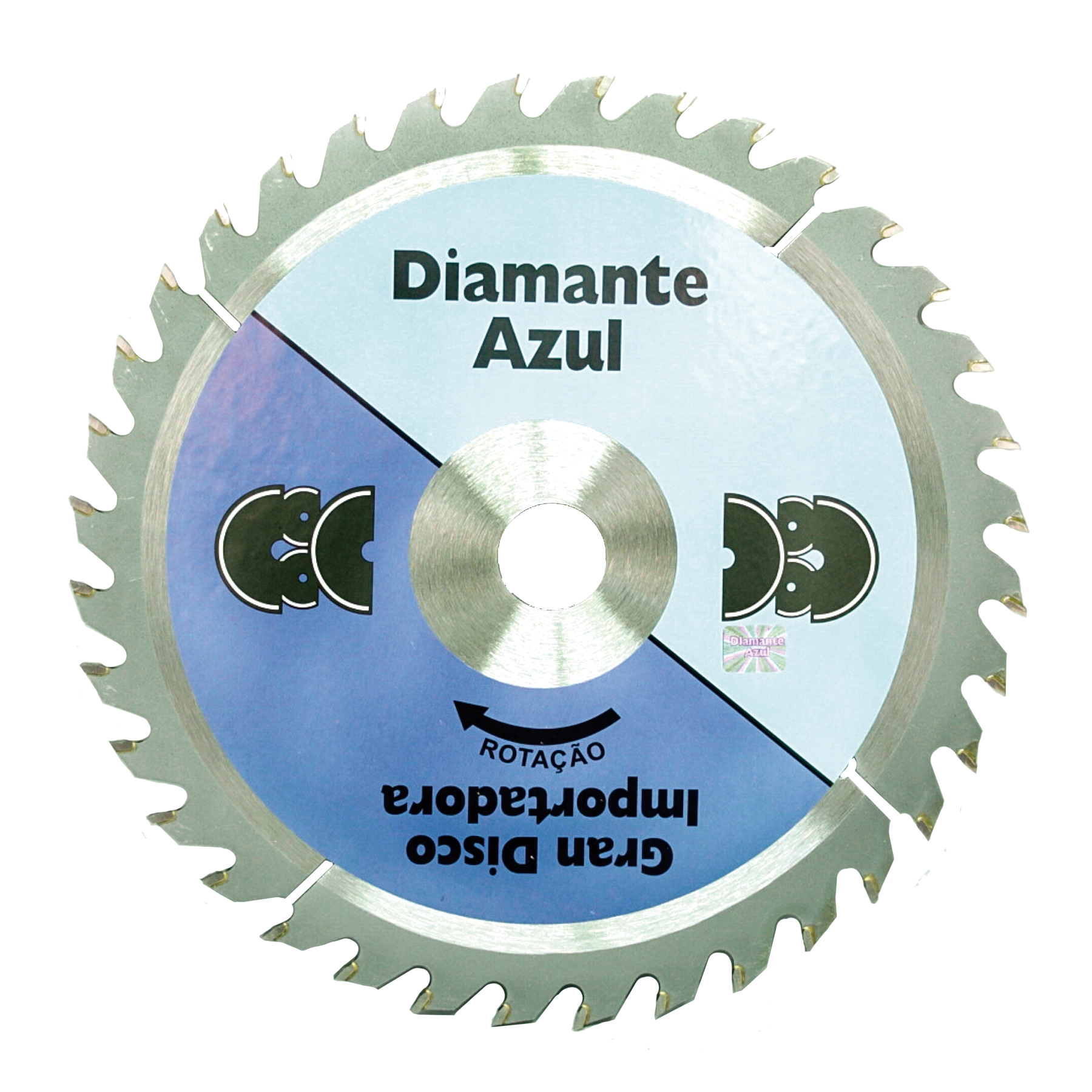 Serra Circular com Videa Gran Disco 180mm 36 Dentes Diamante Azul