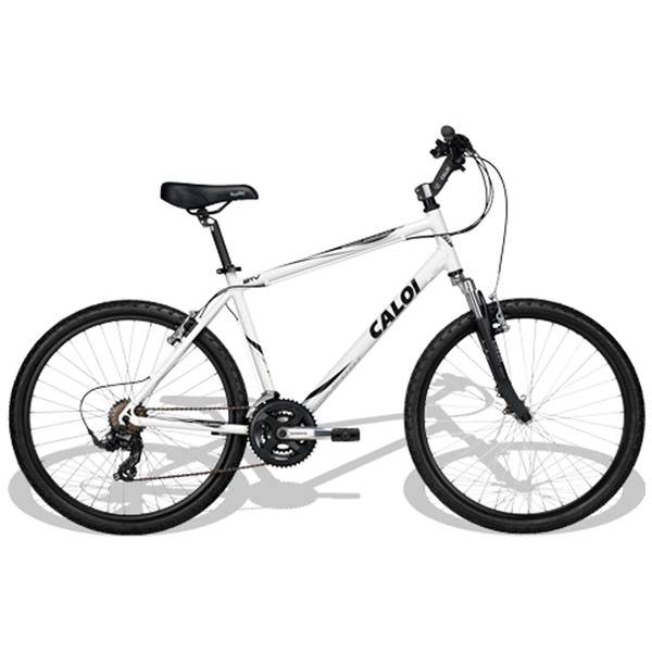 Bicicleta Sport Comfort Aro 26 Branco Caloi