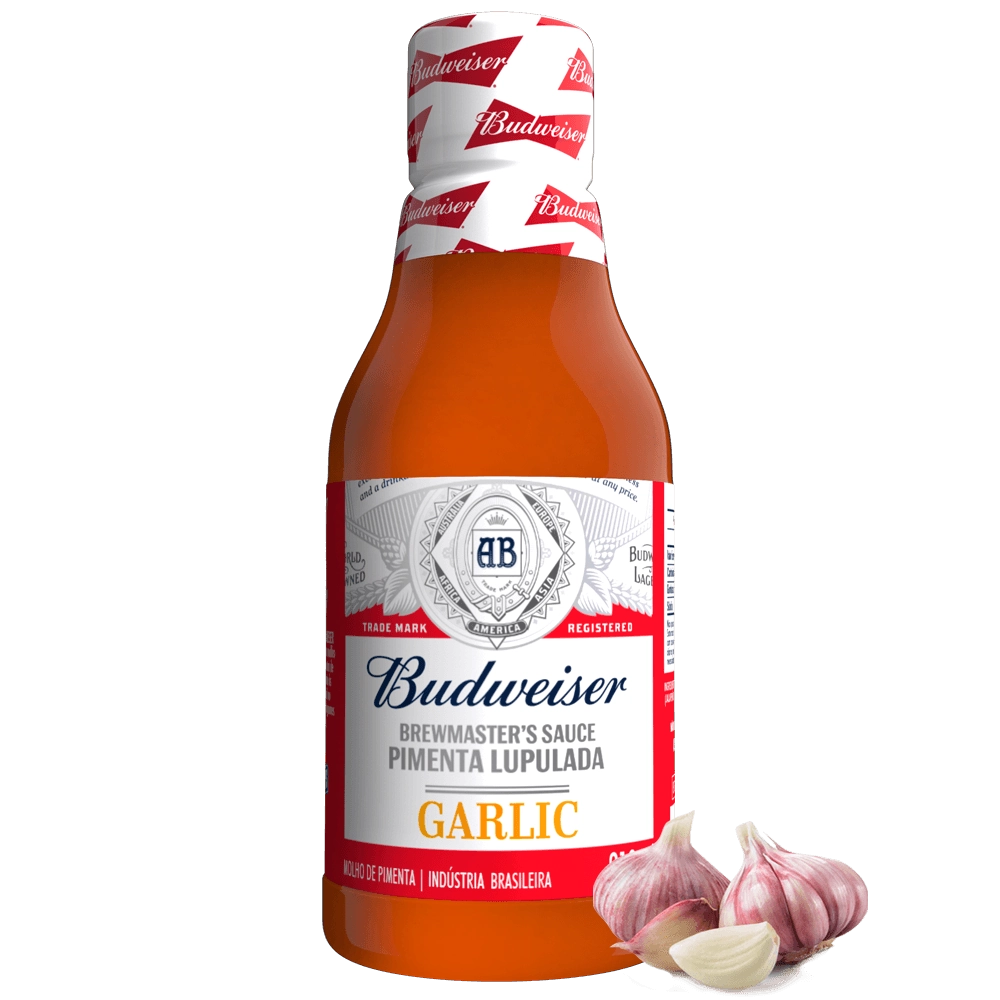 Molho De Pimenta Budweise Garlic 210ml