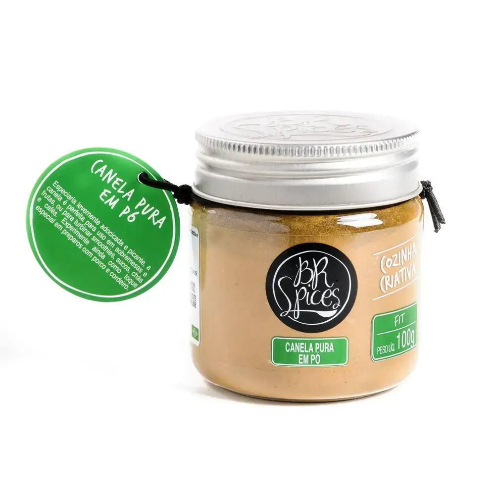 Pote Canela Moida 100g Br Spices