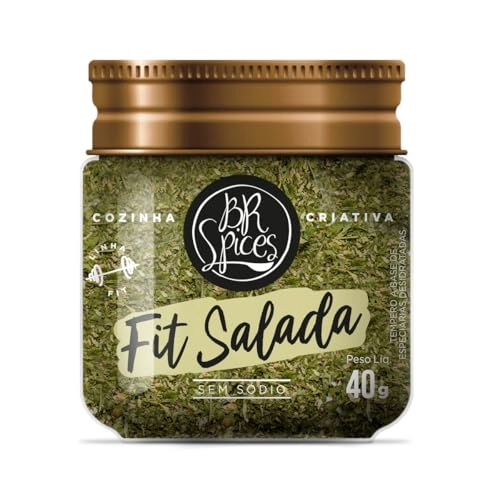 Tempero Para Saladas Zero Sódio Br Spices Fit Pote 40g