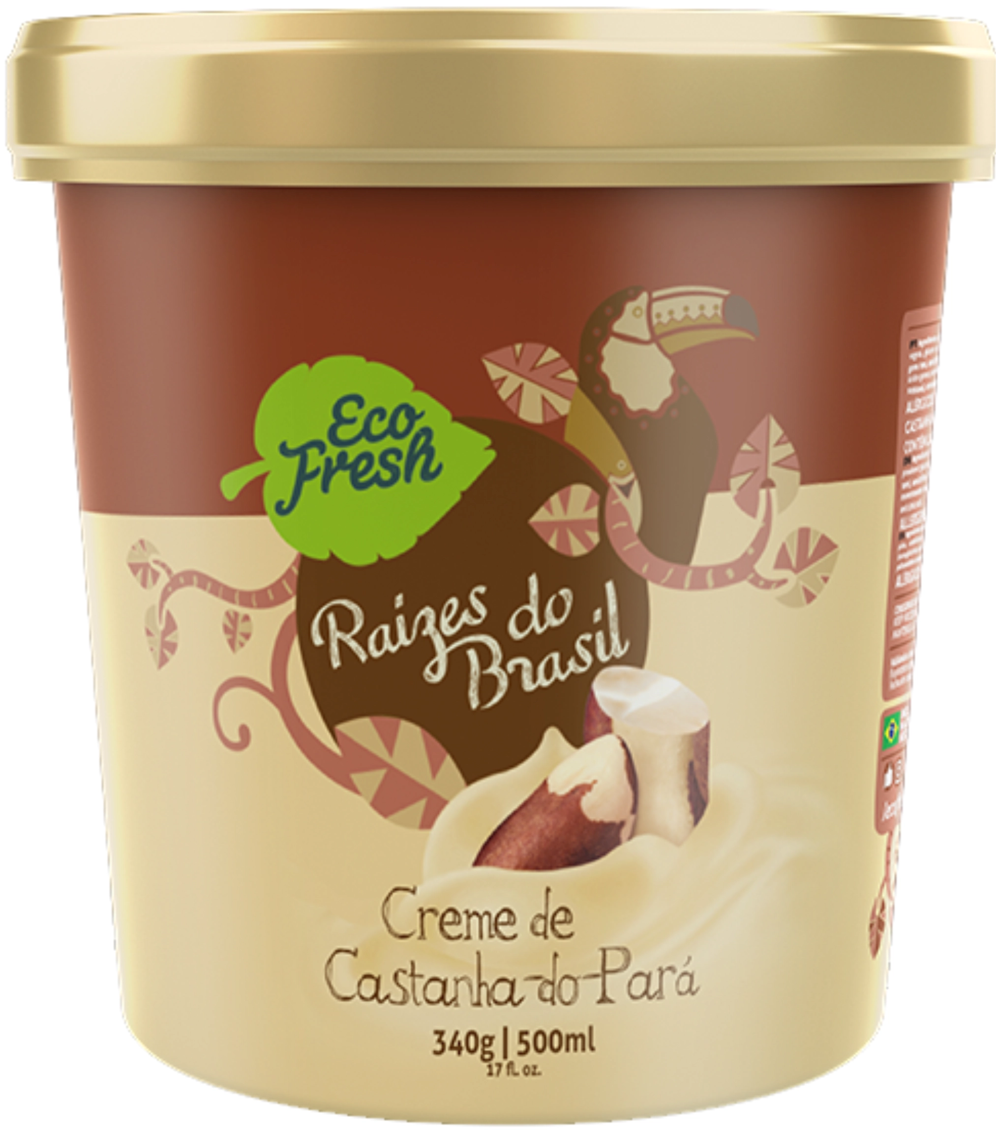 Creme Eco Fresh 500g Castanha Para