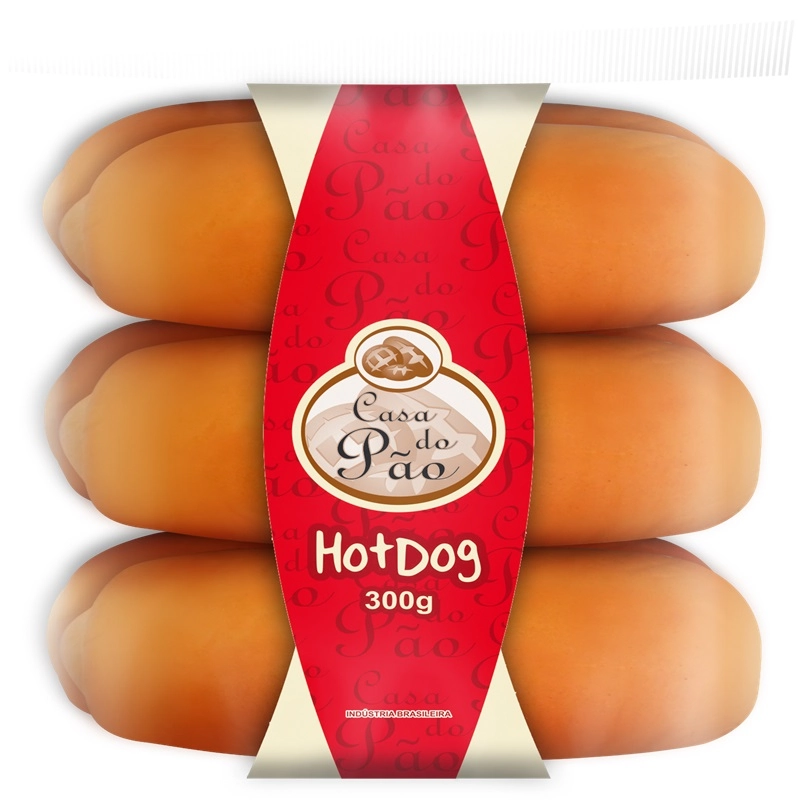 Pao Hot Dog Casa Do Pao Sache 300g6un