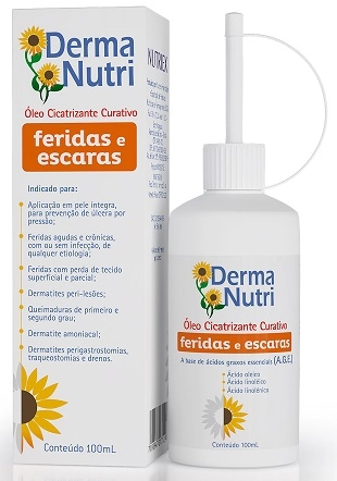óleo Cicatrizante Curativo Dermanutri Caixa 100ml