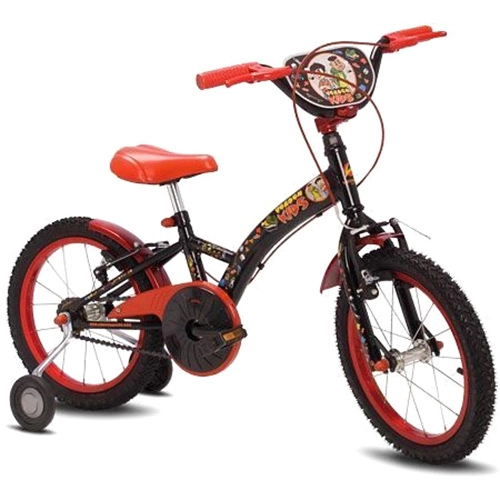 Bicicleta Verden Kids Aro 16 Preto/vermelho