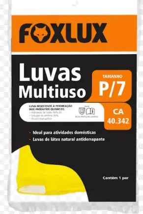 Luva Multiuso Latex P