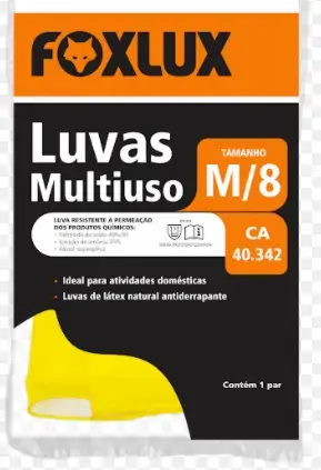 Luva Multiuso Latex M