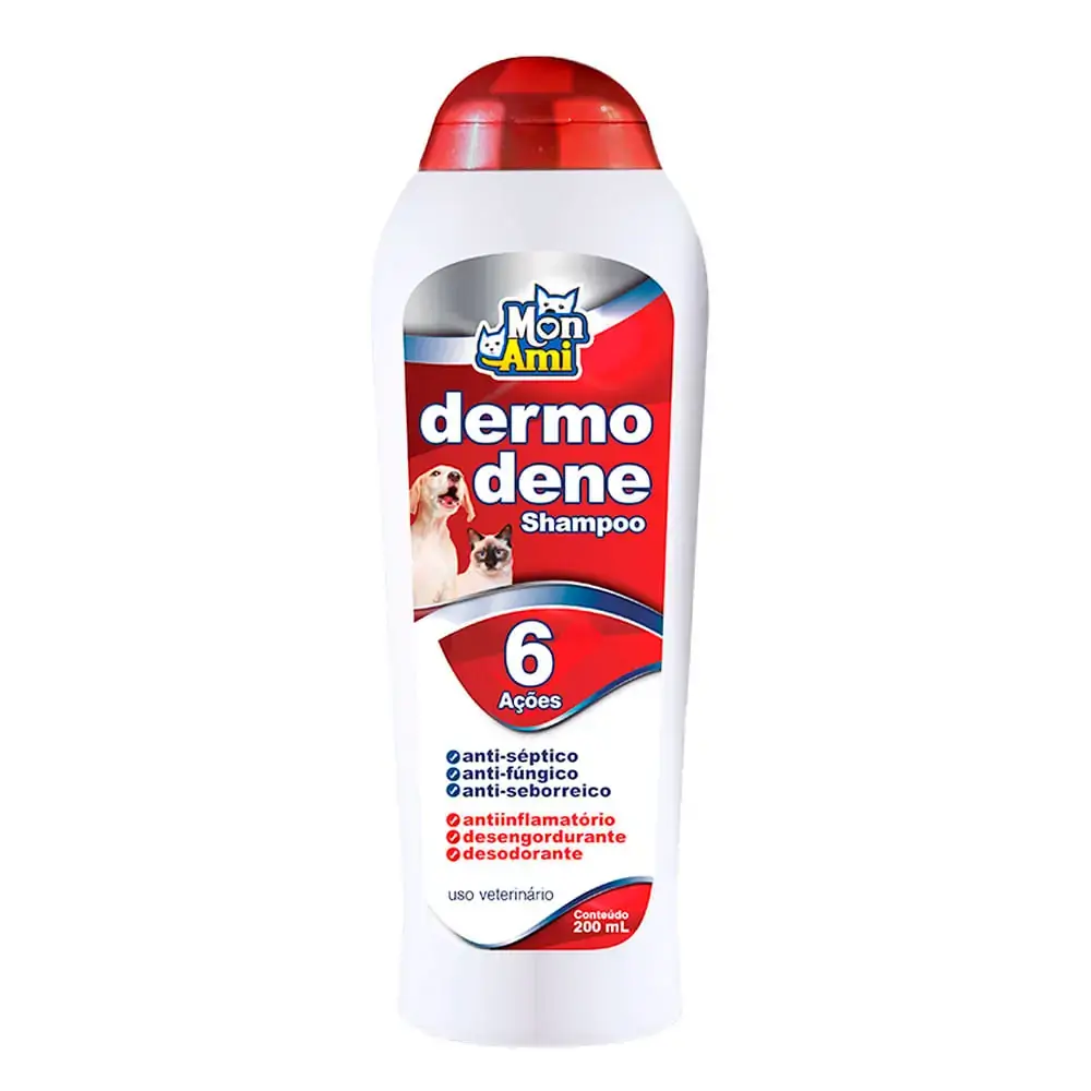 Shampoo Anti-Séptico para Cães e Gatos Dermodene
