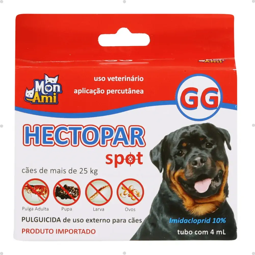Antipulgas Hectopar Spot 4ml Cães de mais de 25kg