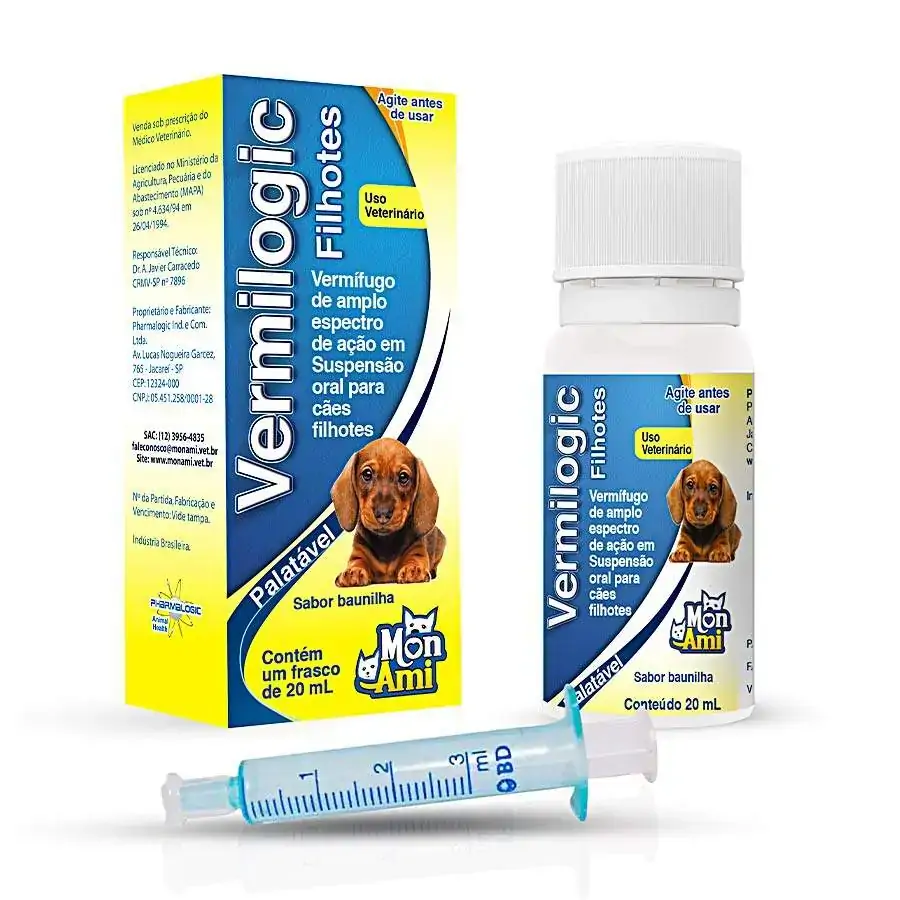 Med.vermilogic Filhotes 20 Ml