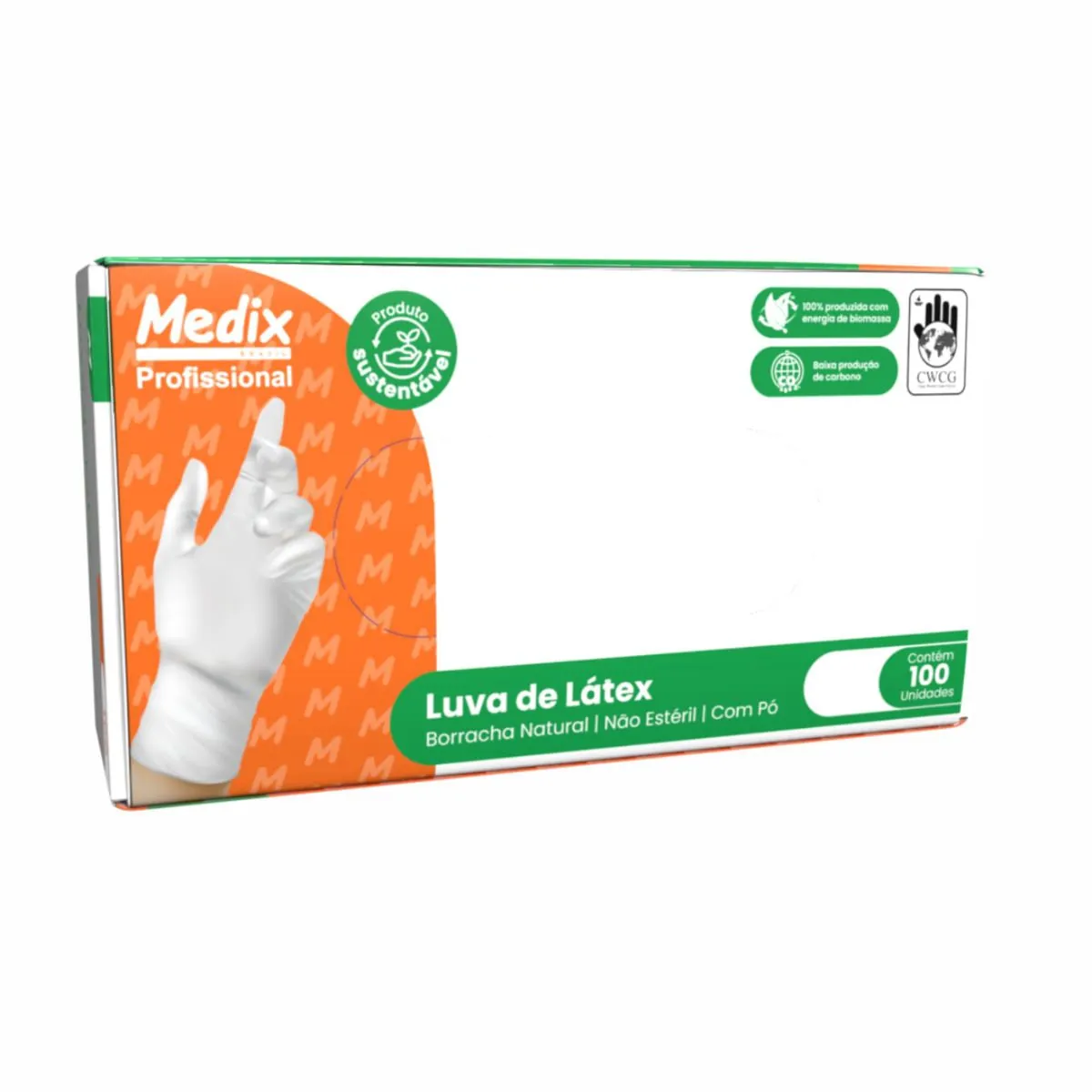 Luva de Látex Medix Para Procedimento - PP