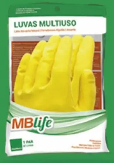 Luva Flex Amarela Medix M