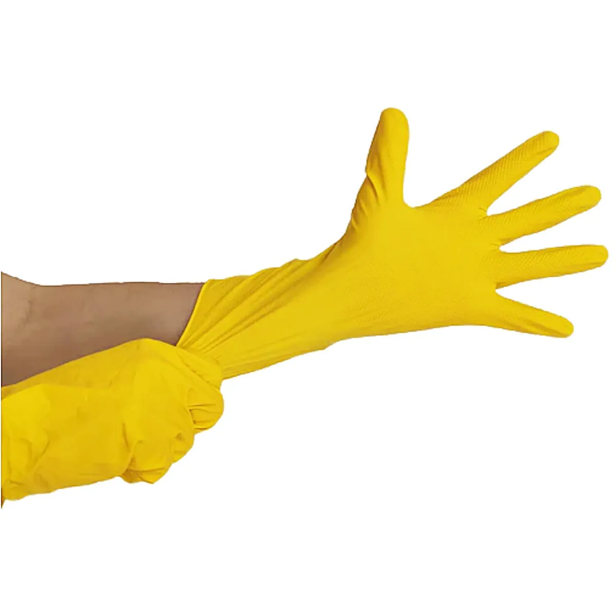 Luva Latex Mblife G Amarela
