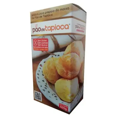 Mistura Pao De Tapioca Caixa 12 Und