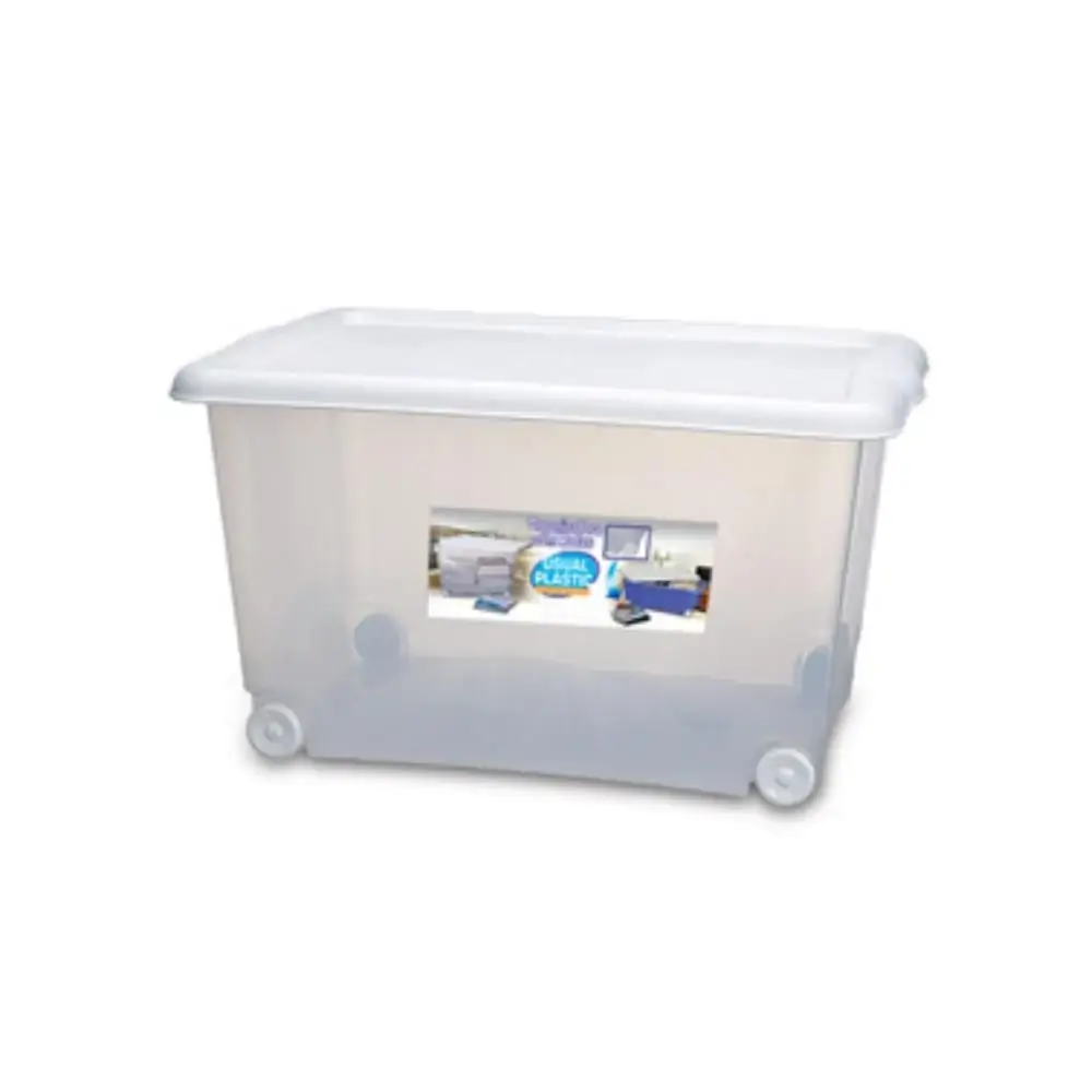 Caixa Organiz.c/rodas 50l Ref.002