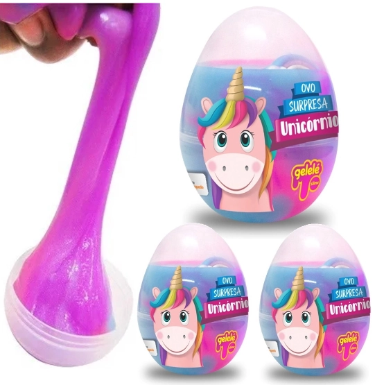 Geleinha Ovo Surpresa Unicornio 98g