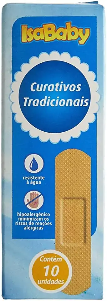 Curativos Isababy 10unidade Tradicional