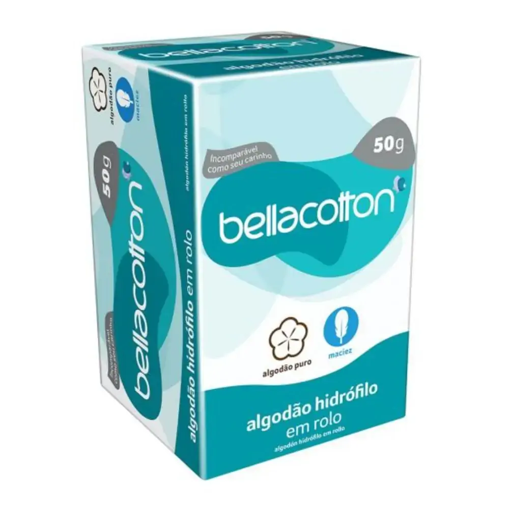 Algodao Bellacotton Hidrofilo 50gr