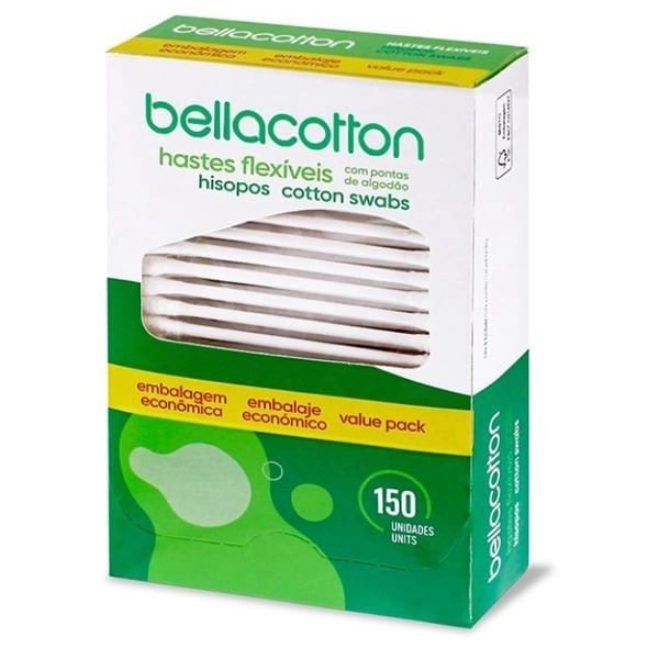 Hastes Flexiveis Bellacotton 150unidade
