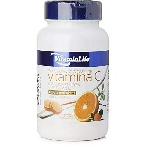 Vitamina C Com 60 Comprimidos Vitaminlife