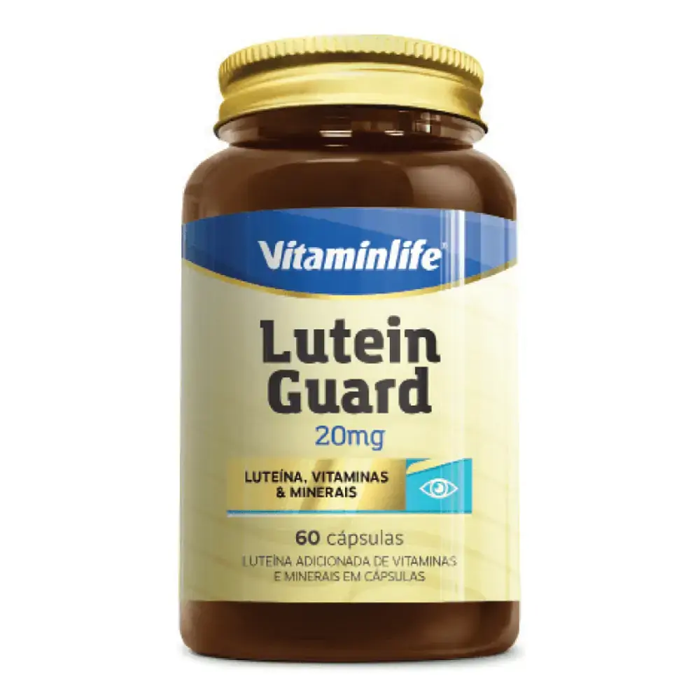 Lutein Guard Luteína mais Vit e Minerais 60caps  Vitaminlife