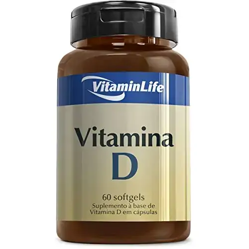 Vitamina D Com 60 Softgels Vitaminlife