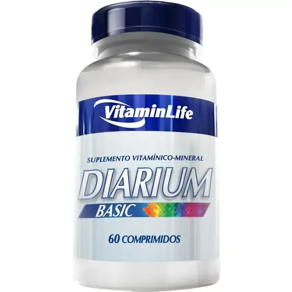 Nutricional Vitaminlife Diarium Basic Pote 60 Comprimidos