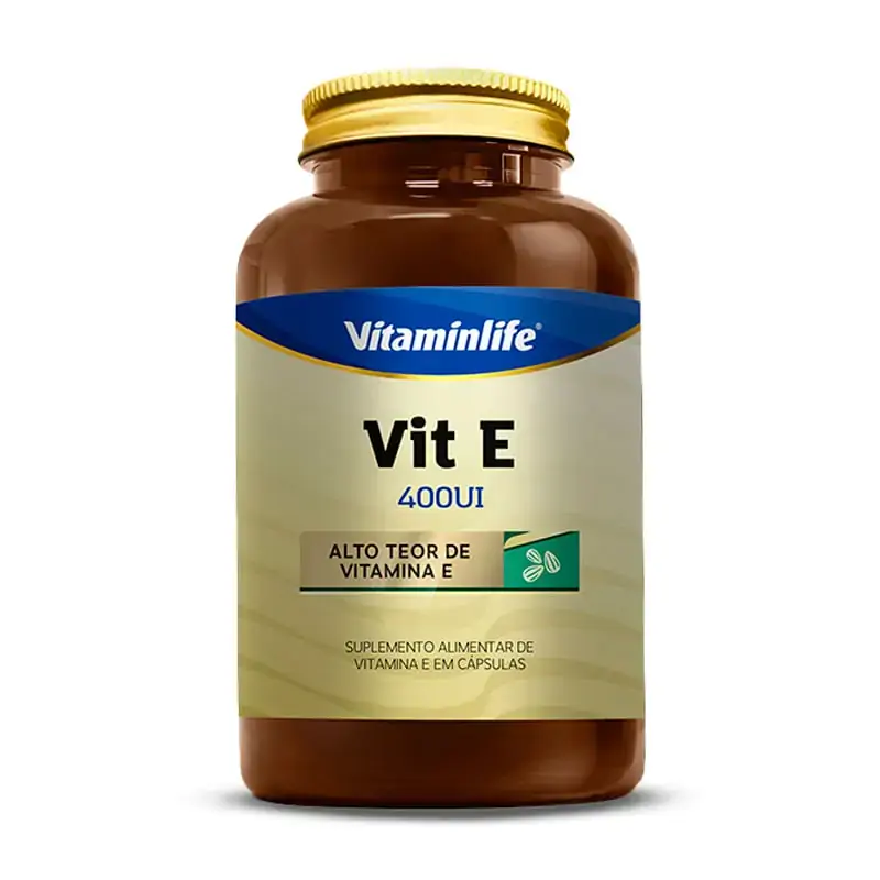 Vit E 400 UI (30caps) - Vitaminlife