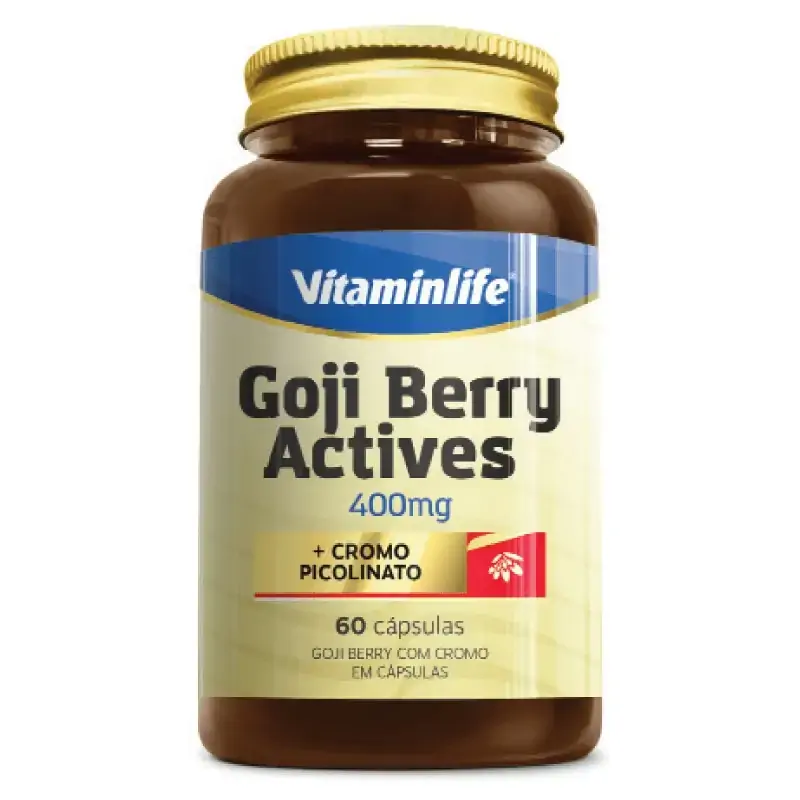 Goji Berry Actives 400mg Vitaminlife 60 cápsulas Goji Berry Actives 400mg 60caps - Vitaminlife