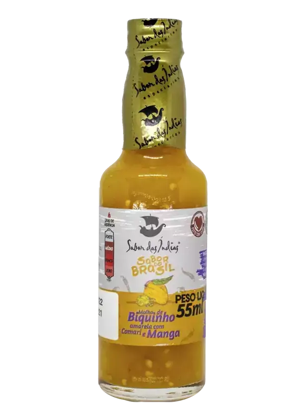 Molho de Biquinho Amarela com Comari e Manga