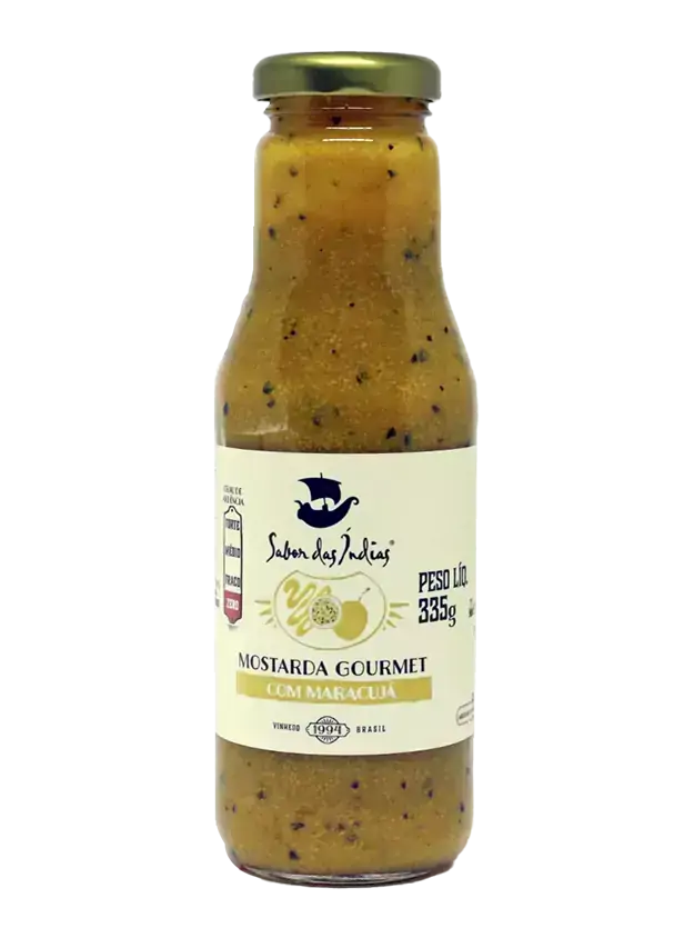 Mostarda Gourmet com Maracujá