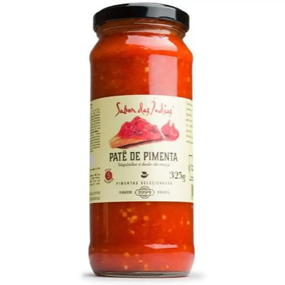 Pate Pimenta Mexicano 215g Sabor Das Indias