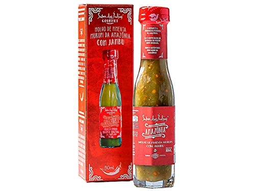 Molho Pimenta Murupi Jambu 80 Ml Sabor Das Indias