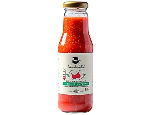 Patê Pimenta Biquinho Vegano Sem Glúten 300g Sabor Índias