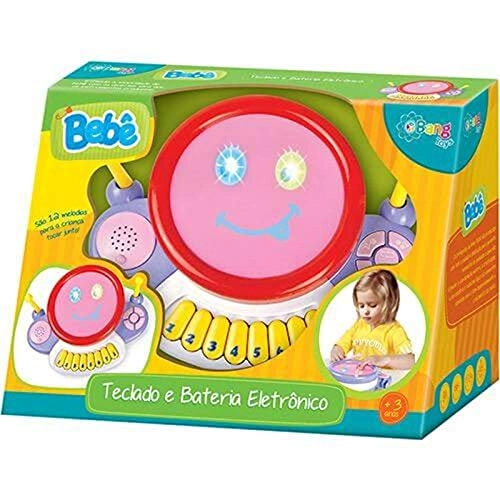 Teclado Bateria Eletrônico Bangtoys 351